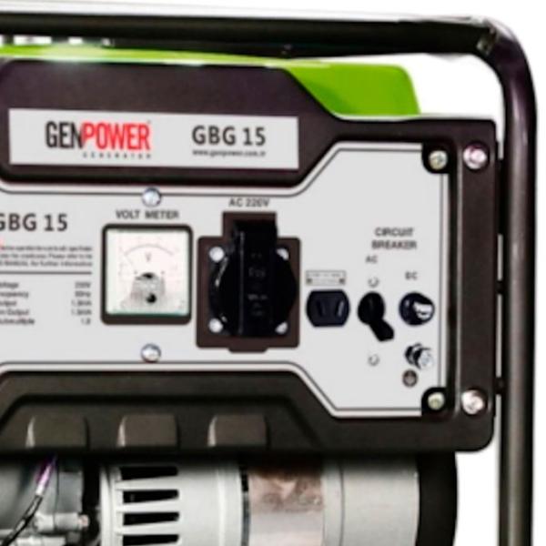 Генератор Genpower GBG 15 230 В Бензин/ 1 кВт photo 4