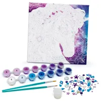 Set de creație Nebulous Stars Paint-by-Number on Canvas Nebulia & Horse 11421 7+/ Multicolor photo 2