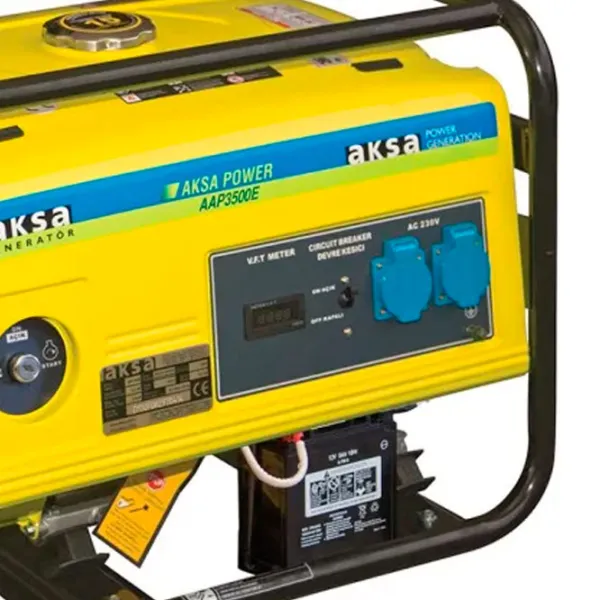 Generator de curent Aksa AAP 3500 220 V Benzină/ 2.5 kW photo 3
