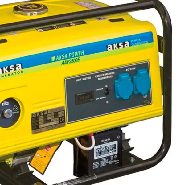 Generator de curent Aksa AAP 3500 220 V Benzină/ 2.5 kW photo 3
