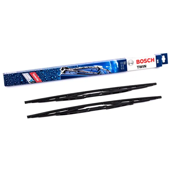 Стеклоочиститель Передние Audi 2001 - 2003 (Twin-909) Bosch / 22" / 550 мм + 550 мм photo 2