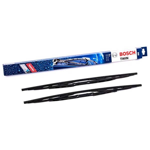 Стеклоочиститель Передние Audi 2001 - 2003 (Twin-909) Bosch / 22" / 550 мм + 550 мм photo 2
