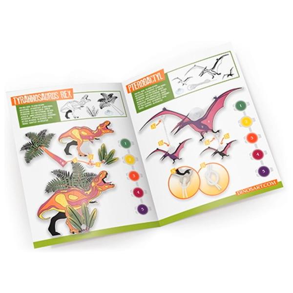 Set de creație DinosArt Suncatchers 15012 7+/ Multicolor photo 7