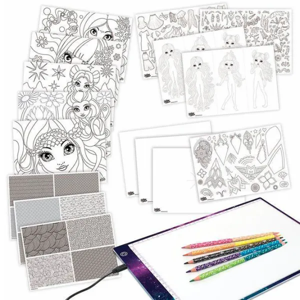 Set de creație Nebulous Stars Tracing Light Pad 11351 7+/ Multicolor photo 3