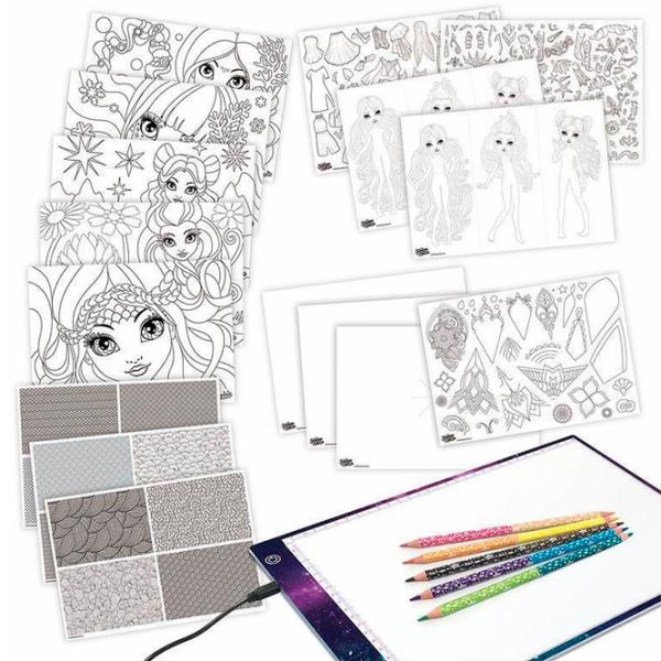 Set de creație Nebulous Stars Tracing Light Pad 11351 7+/ Multicolor photo 3