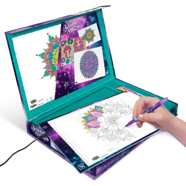 Set de creație Nebulous Stars Tracing Light Pad 11351 7+/ Multicolor photo 5