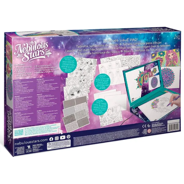 Set de creație Nebulous Stars Tracing Light Pad 11351 7+/ Multicolor photo 8