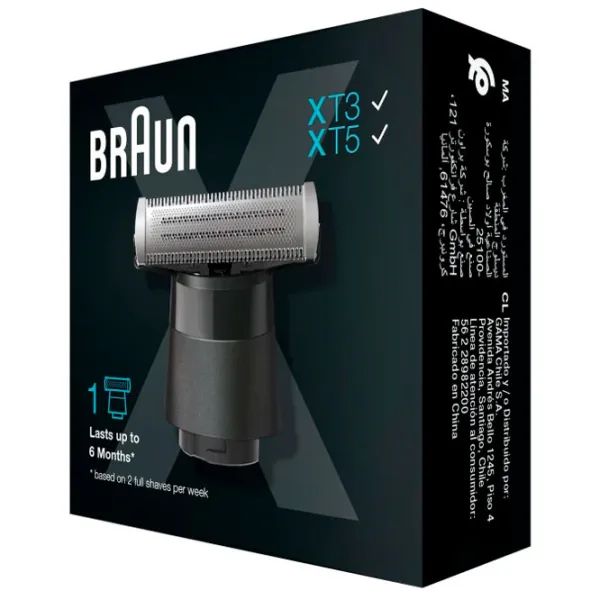 Сменное лезвие Braun XT10 Черный Нержавеющая сталь  photo 3