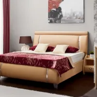 Noptiere Ambianta Cristal 51 x 45.5 x 36/ PAL/ Beige photo 2