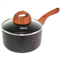 Набор кастрюль Fissman 4348 4.9 л Алюминий/ Черный photo 5