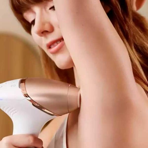Эпилятор Philips BRI973/ 00 Сухая/ Золотой Белый photo 6