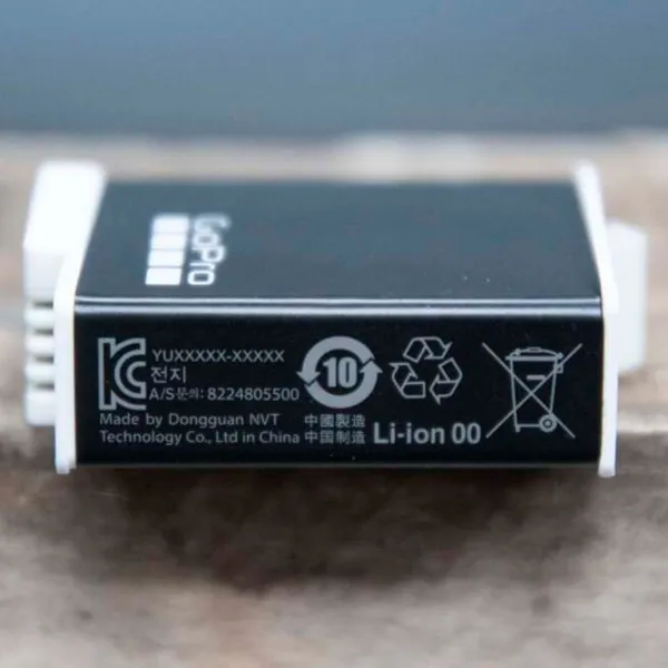 Аккумулятор для экшн камеры GoPro Enduro Rechargeable Battery Черный photo 5