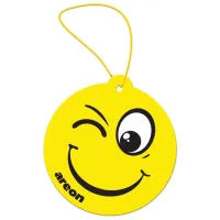 Ароматизатор для авто Areon Smile Dry Vanilla Black/ на зеркале photo 2
