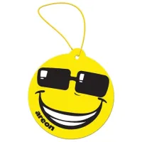 Ароматизатор для авто Areon Smile Dry Black Crystal/ на зеркале photo 2