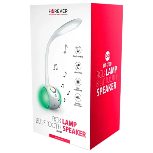 Lampă de masă Forever BS-760 White photo 3