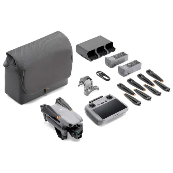 Dronă DJI Air 3 Fly More Combo + Smart Controller (DJI RC2) Profesional / Gray photo 4