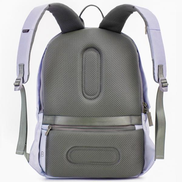 Рюкзак для ноутбука XD-Design Bobby Soft anti-theft 15.6"/ Серый Фиолетовый photo 6