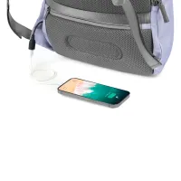 Рюкзак для ноутбука XD-Design Bobby Soft anti-theft 15.6"/ Серый Фиолетовый photo 13