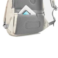 Рюкзак для ноутбука XD-Design Bobby Soft anti-theft 15.6"/ Серый Бежевый photo 8
