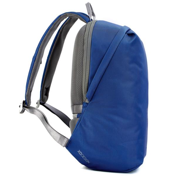 Рюкзак для ноутбука XD-Design Bobby Soft anti-theft 15.6"/ Серый Синий photo 3