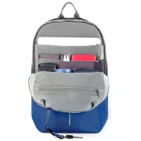Rucsac pentru laptop XD-Design Bobby Soft anti-theft 15.6"/ Gray Blue photo 7