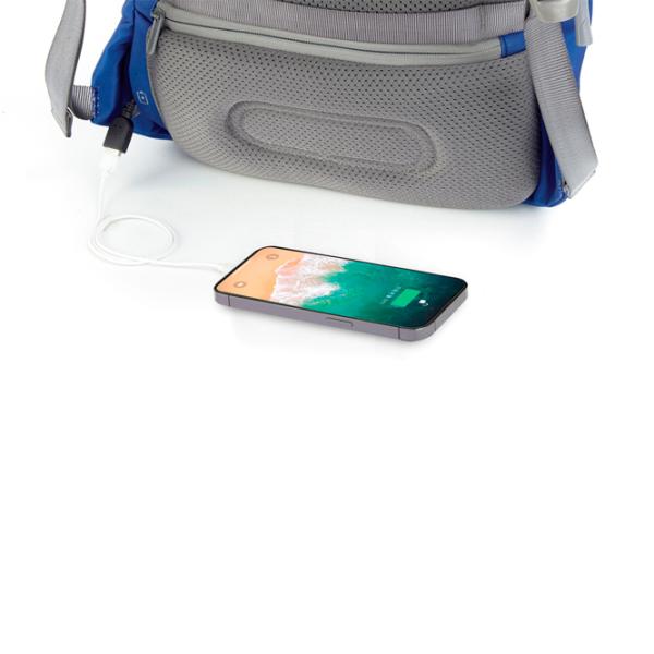 Рюкзак для ноутбука XD-Design Bobby Soft anti-theft 15.6"/ Серый Синий photo 13