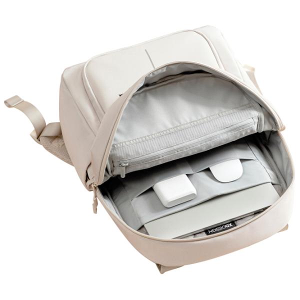 Rucsac pentru laptop XD-Design Bobby Daypack anti-theft 15.6"/ Light Gray photo 8