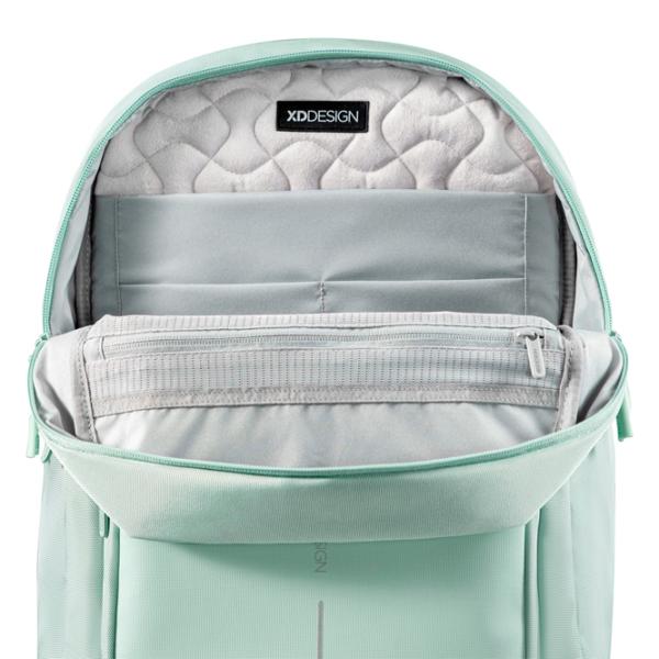 Rucsac pentru laptop XD-Design Bobby Daypack anti-theft 15.6"/ Mint Green photo 8