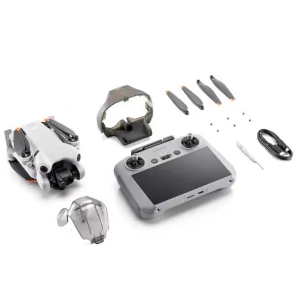 Dronă DJI Mini 4 Pro + DJI RC 2 Profesional / Light Gray photo 6