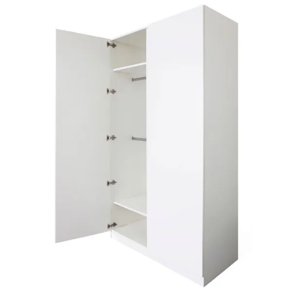 Dulap Linear Andra Petra LD-D2ME-4 120 x 60 x 220 / PAL / Alb photo 5