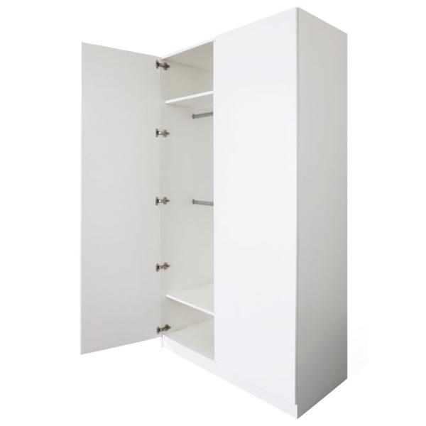 Dulap Linear Andra Petra LD-D2ME-4 120 x 60 x 220 / PAL / Alb photo 5