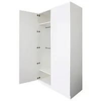 Dulap Linear Andra Petra LD-D2ME-4 120 x 60 x 220 / PAL / Alb photo 5