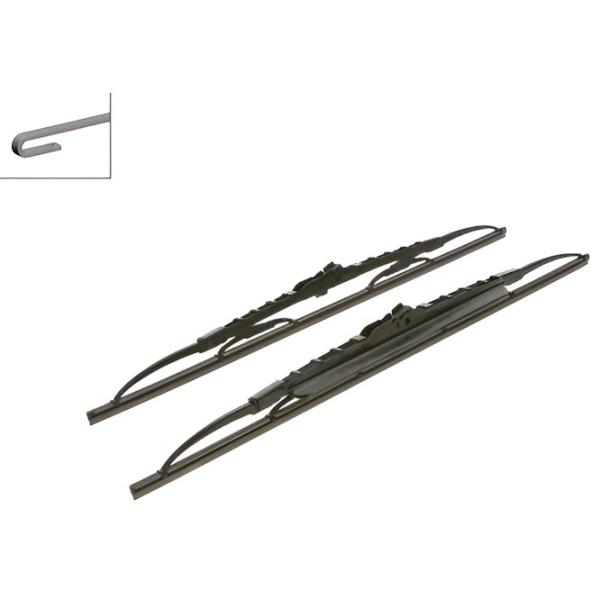 Стеклоочиститель Передние Chery (Spoiler-607S) Bosch / 24" + 19" / 600 мм + 480 мм photo 6