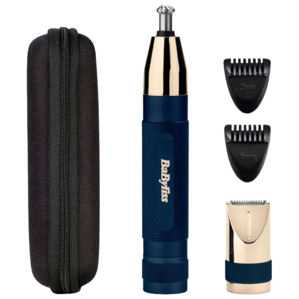 Trimmer de nas şi urechi Babyliss E112E Blue photo 2