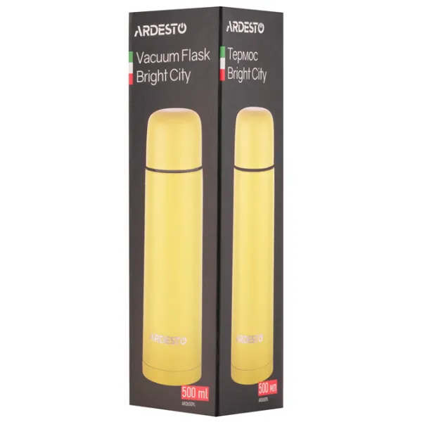 Termos Ardesto Bright City AR2650YL Yellow 0.5l photo 5