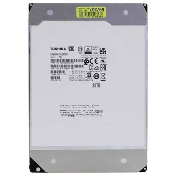 HDD Toshiba MG10 20 TB MG10ACA20TE/ Silver photo 3