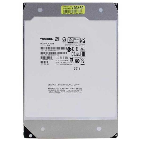 HDD Toshiba MG10 20 TB MG10ACA20TE/ Silver photo 3