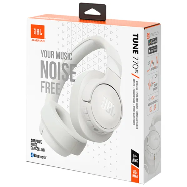 Наушники JBL 770NC Белый Беспроводные/ Персональный photo 12 Наушники JBL 770NC Белый Беспроводные/ Персональный photo 12