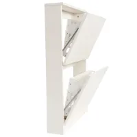 Dulap pentru încălțăminte Andra AP-E1SE-4 96 x 60 x 15/ White/ White photo 2