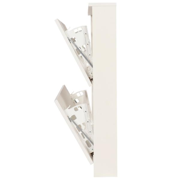 Обувной шкаф Andra AP-E1SE-4 96см x 60см x 15см/ White/ Белый photo 5