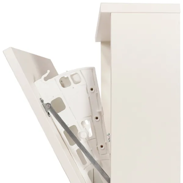 Обувной шкаф Andra AP-E1SE-4 96см x 60см x 15см/ White/ Белый photo 7