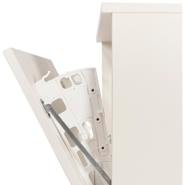 Обувной шкаф Andra AP-E1SE-4 96см x 60см x 15см/ White/ Белый photo 7