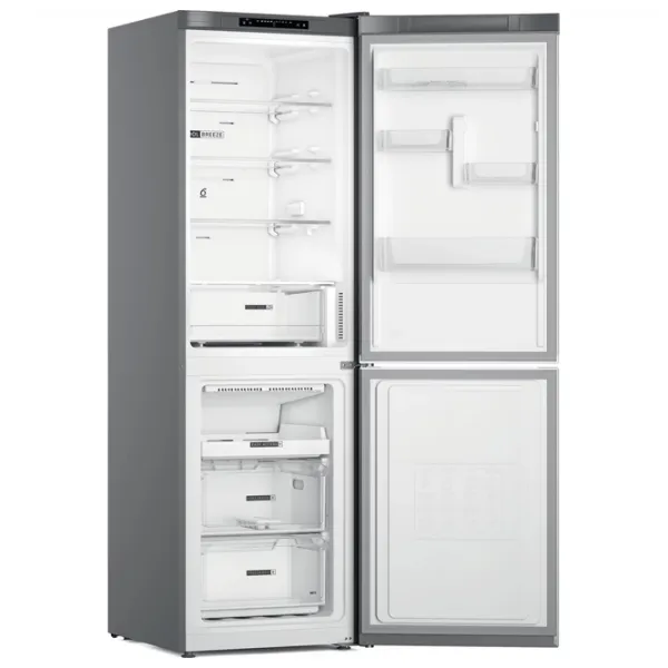 Frigider Whirlpool W7X 83A OX 1 cu congelator jos 335 l / 191.2 cm / Inox photo 3