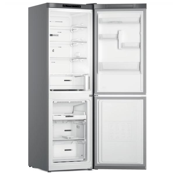 Frigider Whirlpool W7X 83A OX 1 cu congelator jos 335 l / 191.2 cm / Inox photo 3