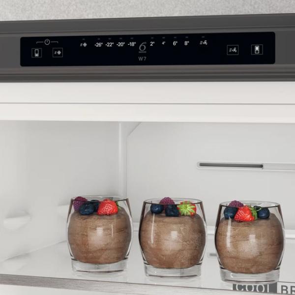Frigider Whirlpool W7X 83A OX 1 cu congelator jos 335 l / 191.2 cm / Inox photo 5