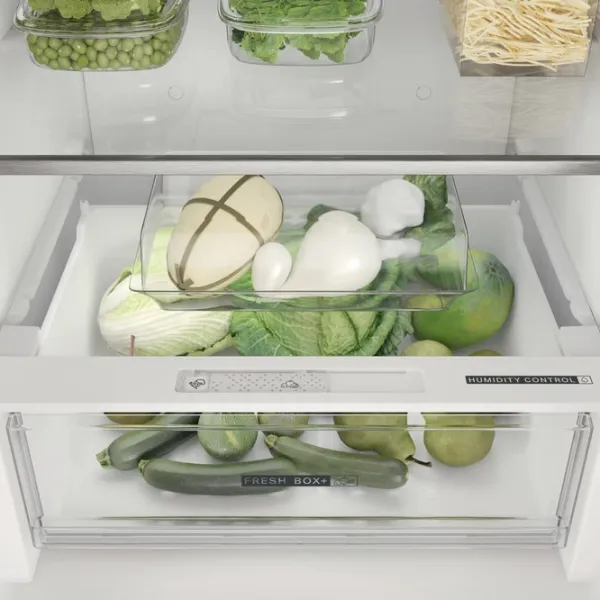 Frigider Whirlpool W7X 83A OX 1 cu congelator jos 335 l / 191.2 cm / Inox photo 6