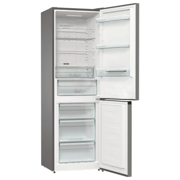 Frigider Gorenje NRK619DA2XL4 cu congelator jos 300 l / 185 cm / Inox photo 3