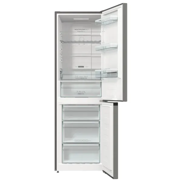 Frigider Gorenje NRK619DA2XL4 cu congelator jos 300 l / 185 cm / Inox photo 4