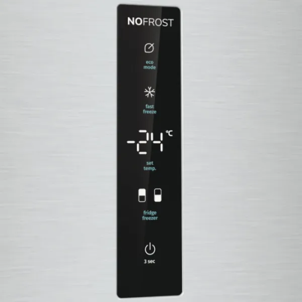 Frigider Gorenje NRK619DA2XL4 cu congelator jos 300 l / 185 cm / Inox photo 6
