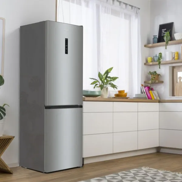 Frigider Gorenje NRK619DA2XL4 cu congelator jos 300 l / 185 cm / Inox photo 9